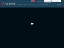 Tablet Screenshot of erchonia.com